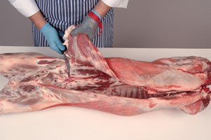 Flank Meat Cut Spec Step 1